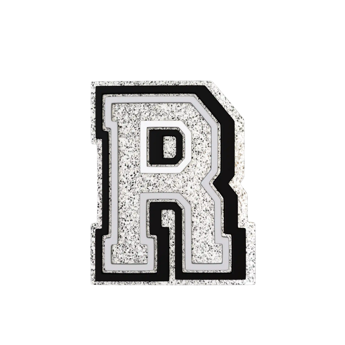 Budz | Silver Letter R