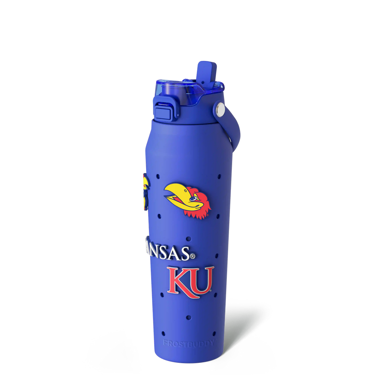 Bottle Buddy 32oz | Kansas Jayhawks | Skin + Budz Bundle