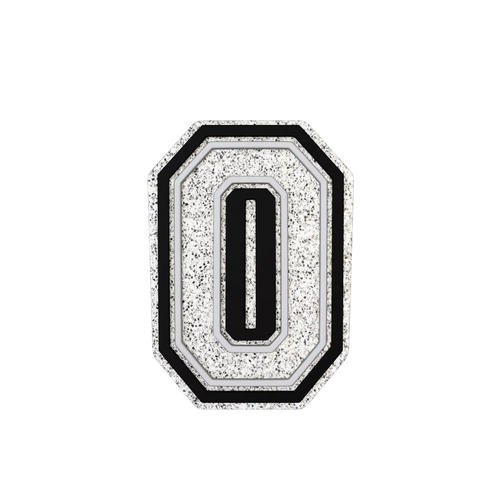 Budz | Silver Letter O